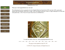 Tablet Screenshot of englishmetalware.com